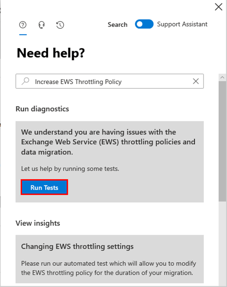 How to Disable EWS Throttling in Exchange Online BitTitan Help Center