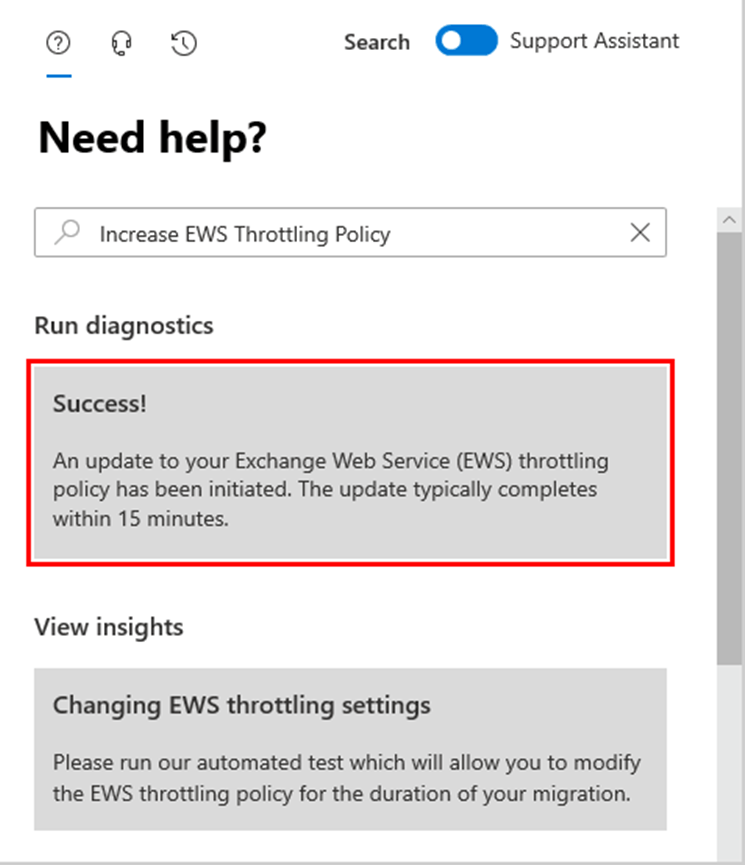 How to Disable EWS Throttling in Exchange Online BitTitan Help Center