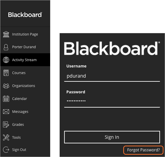 Log In to Blackboard Learn Blackboard Help