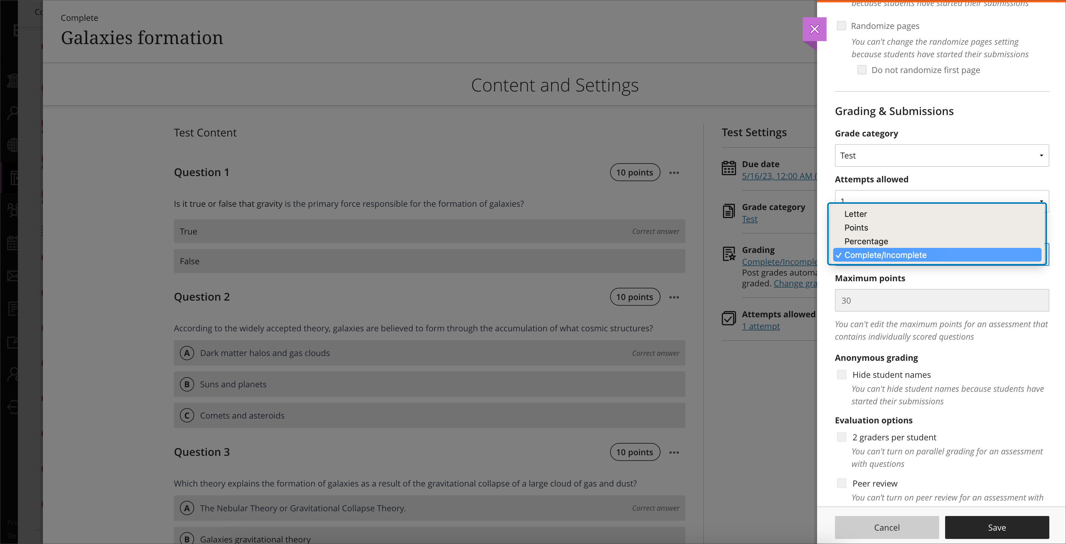 grade schema 3900.69 Blackboard Help