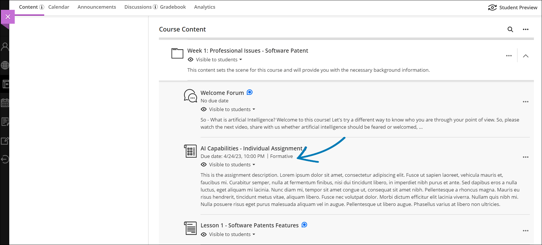 Formative Assessments
