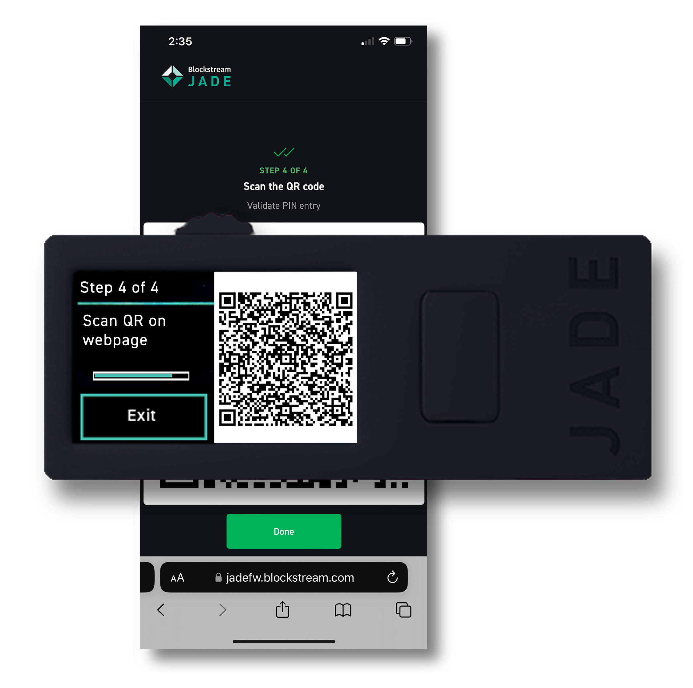 How do I access my wallet with QR PIN Unlock? Blockstream Help Center