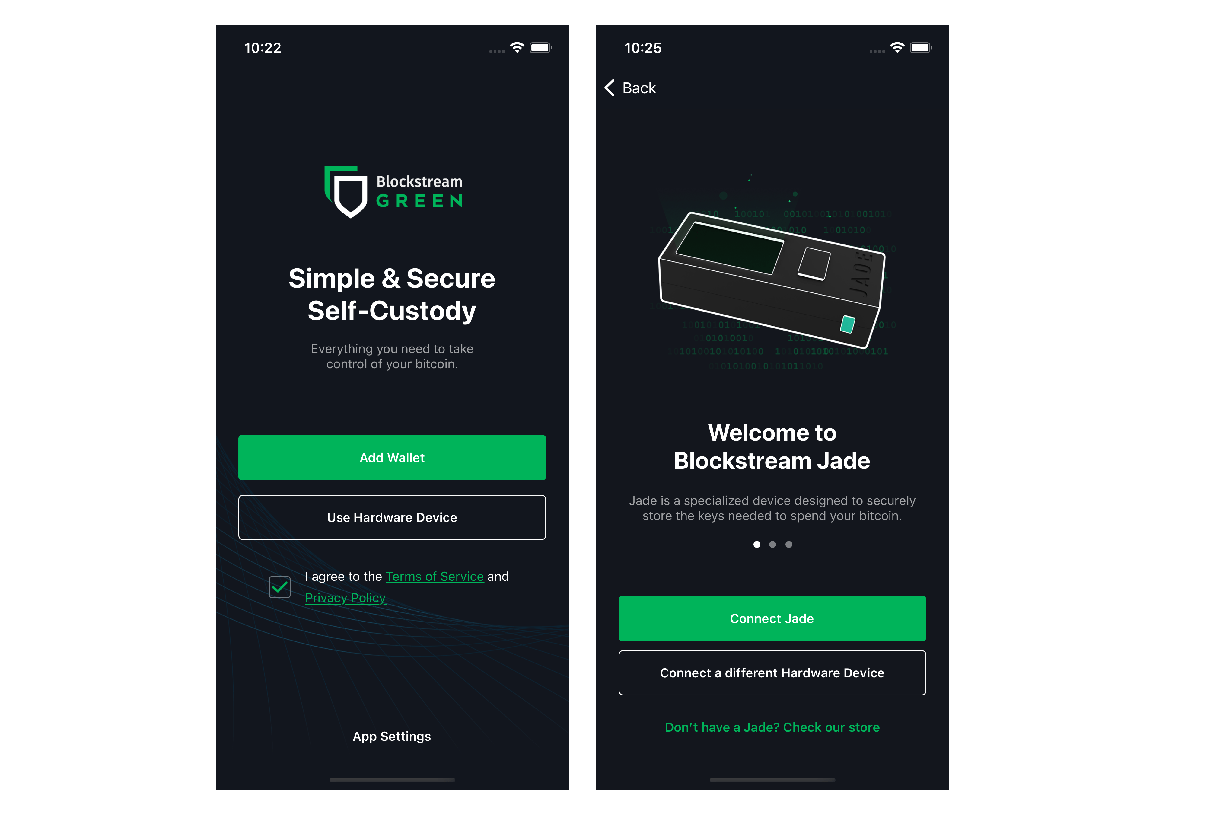 Connect Jade to a companion app Blockstream Help Center