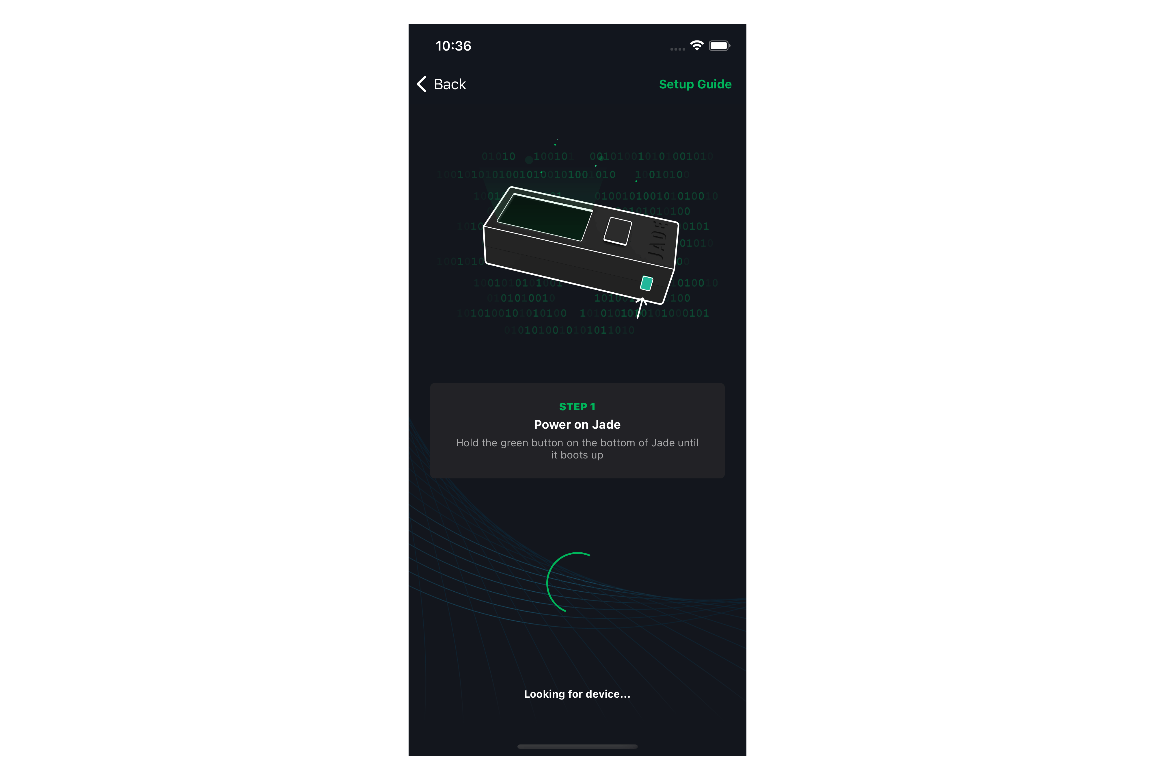 Connect Jade to a companion app Blockstream Help Center