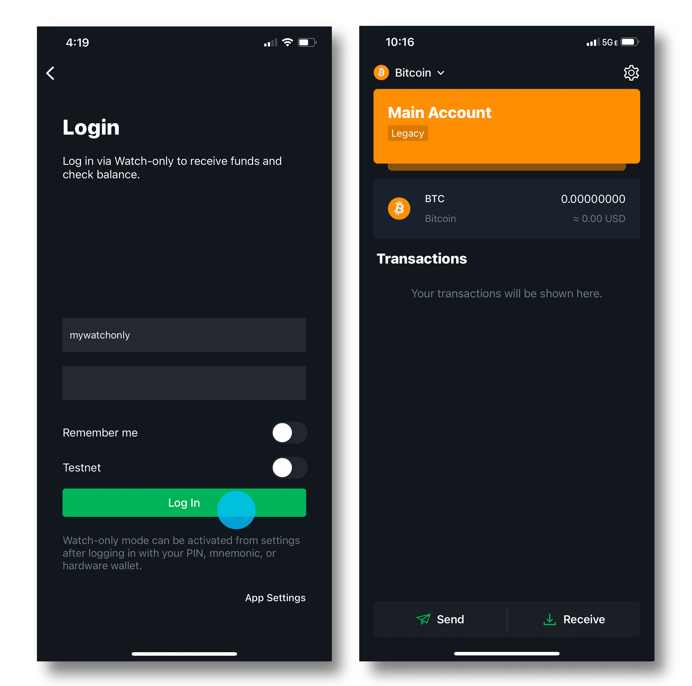 How do I create a watchonly wallet for 2FA accounts? Blockstream