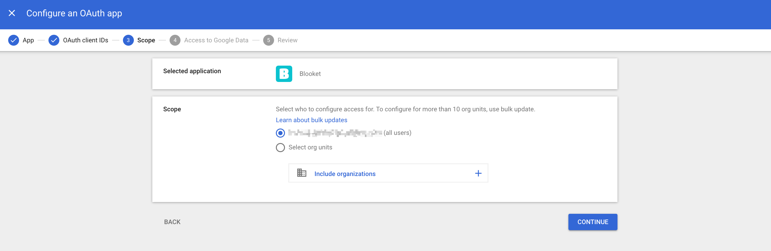 How to Update ThirdParty App Access for Blooket in Google Workspace