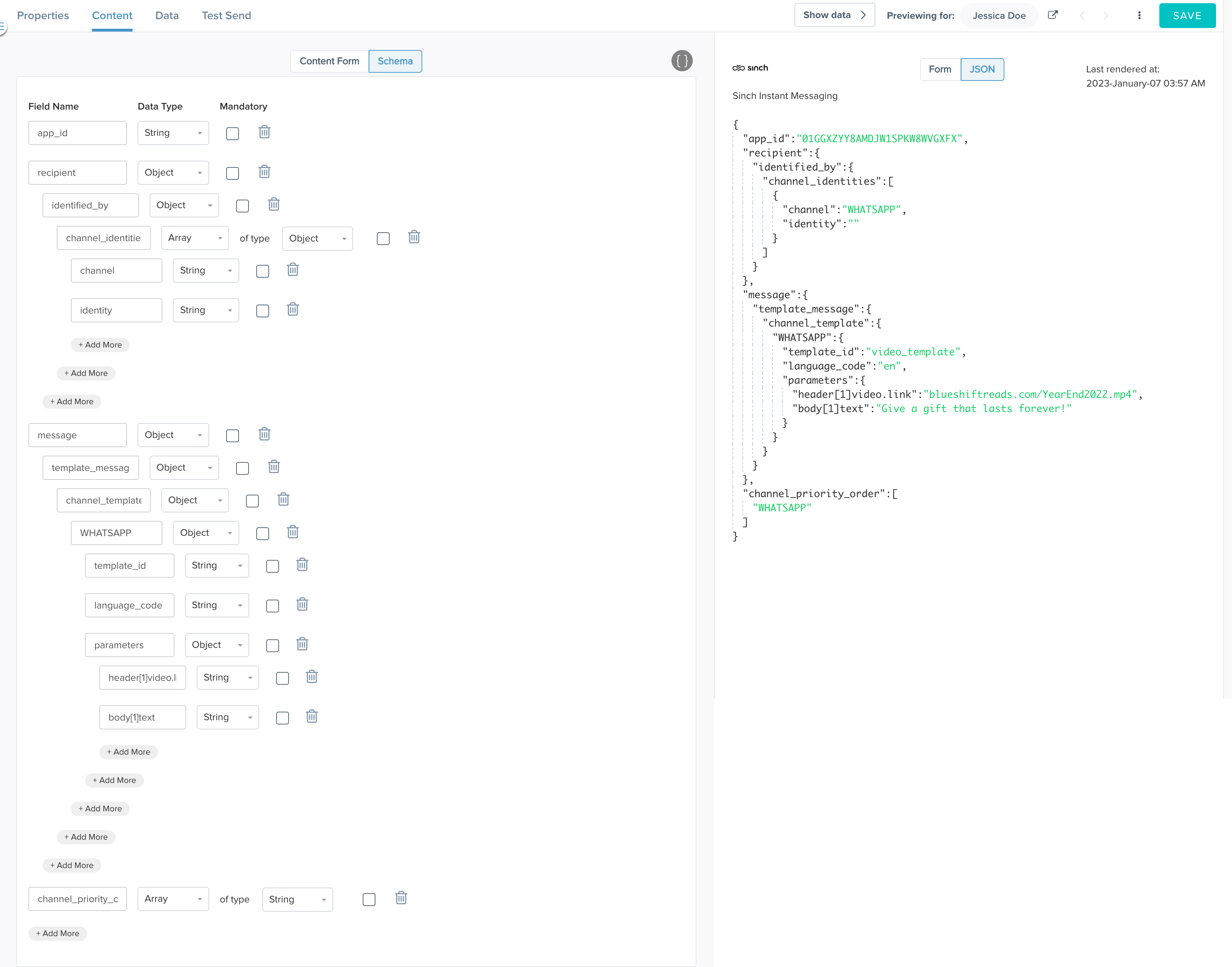 Sinch Instant Messaging Help Center