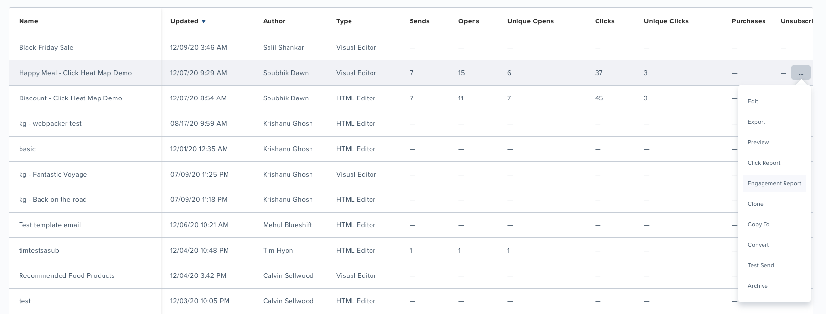 Click heat map Help Center