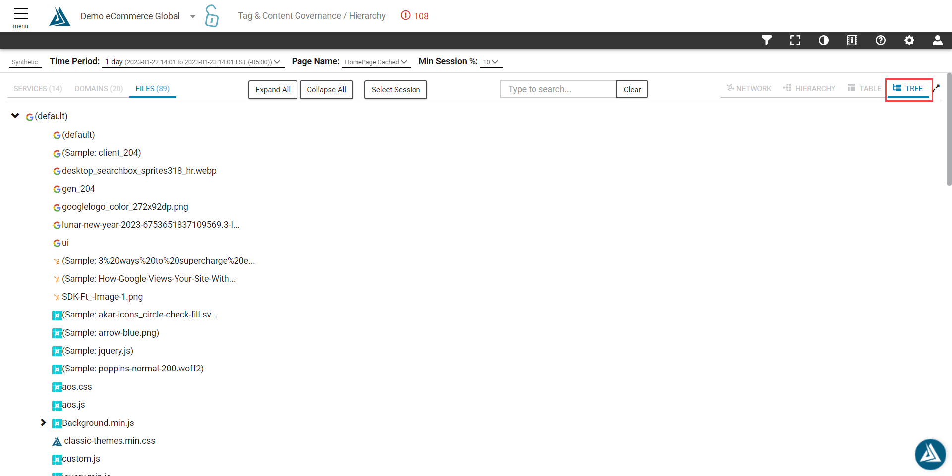 The Hierarchy Page Blue Triangle Help Center