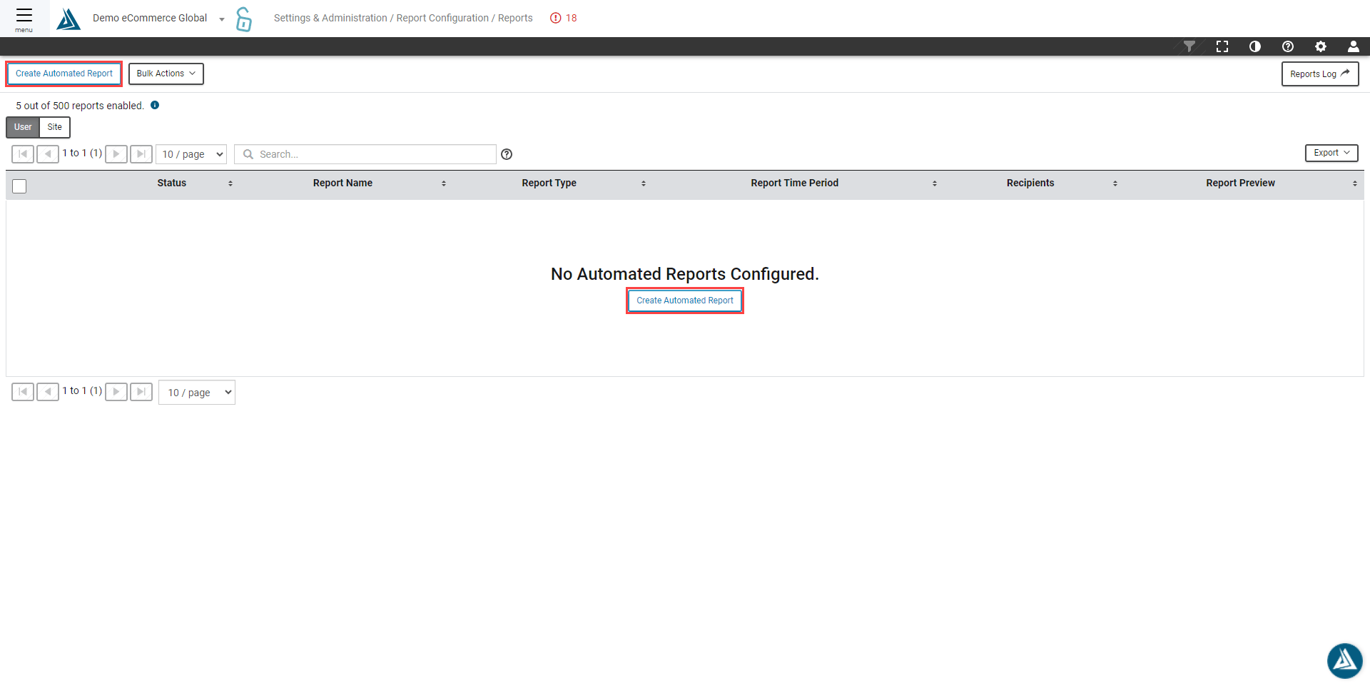 How to Create and Manage Automated Reports Blue Triangle Help Center