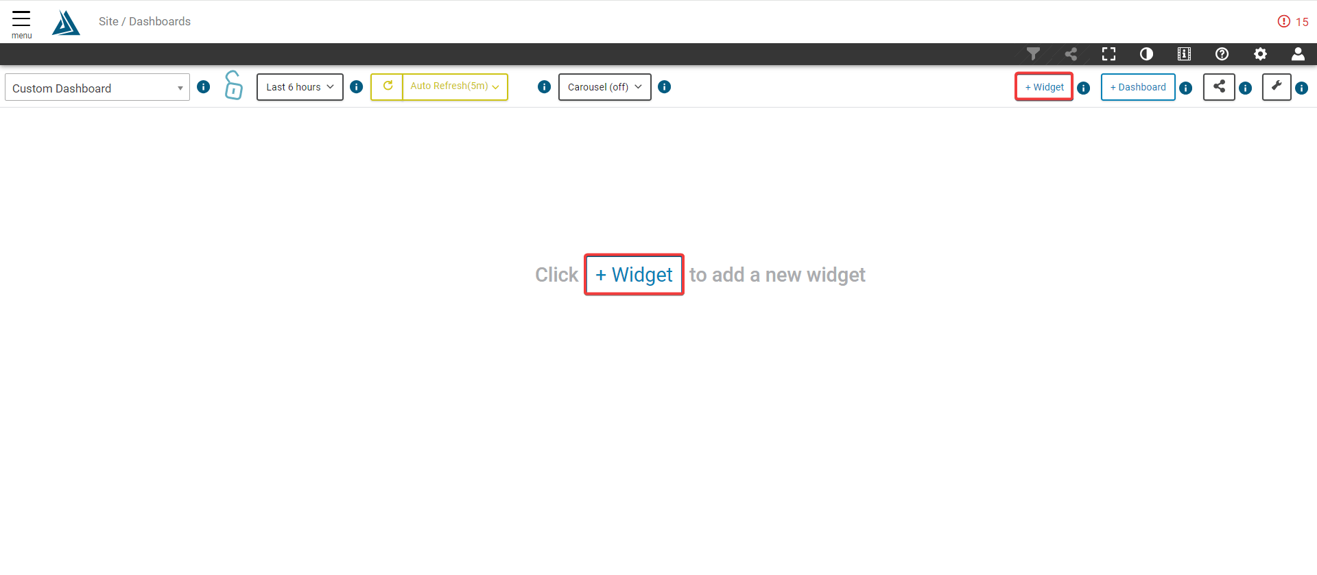 Custom Dashboard Widgets Blue Triangle Help Center