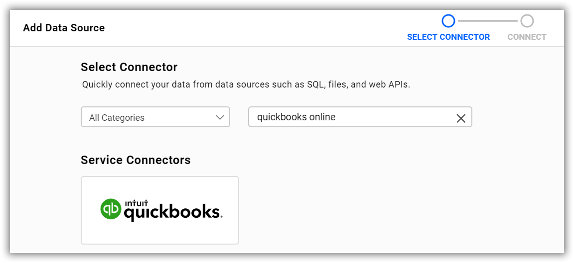 QuickBooks Online Cloud BI Connector Bold BI Docs