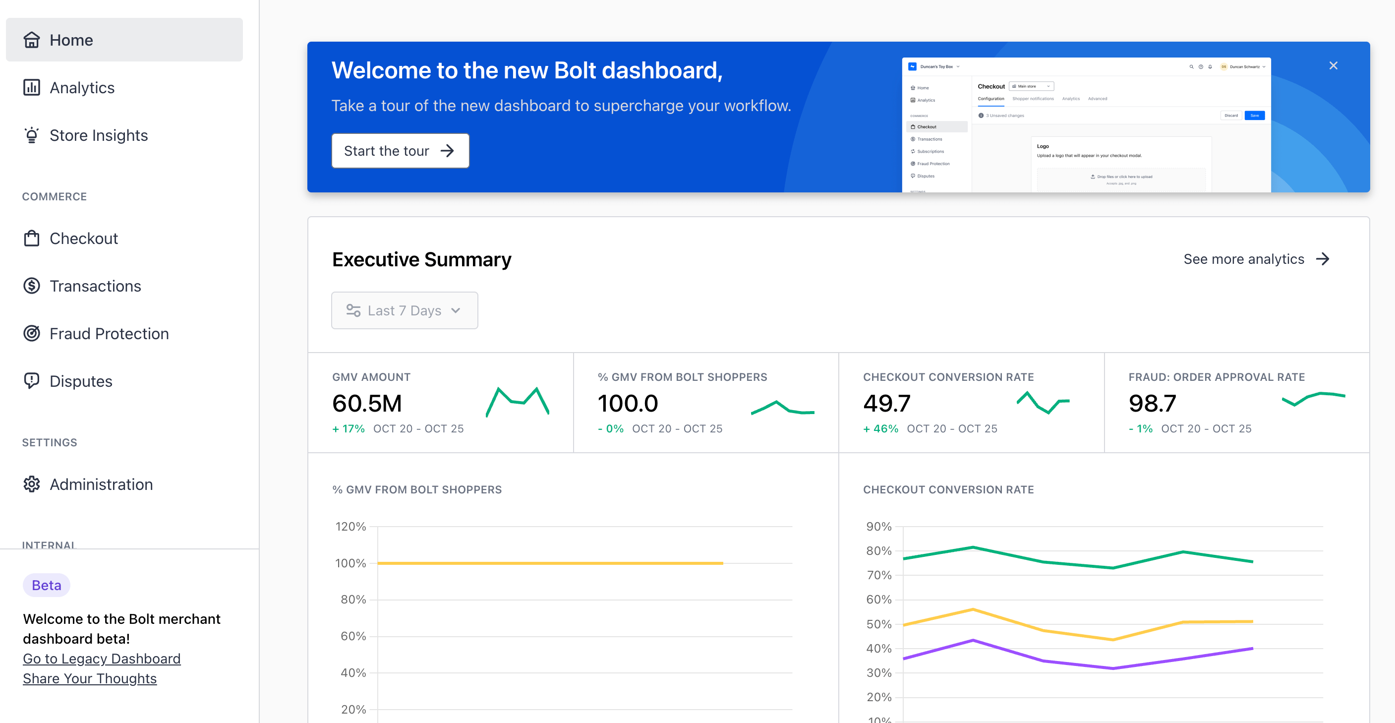 Merchant Dashboard Redesign Bolt Merchant Help Release Changelog