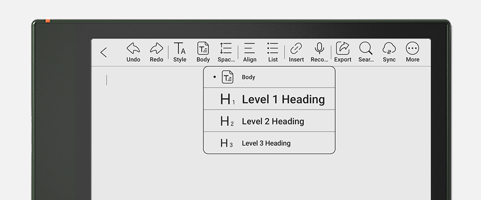 Text Notes – BOOX Help Center