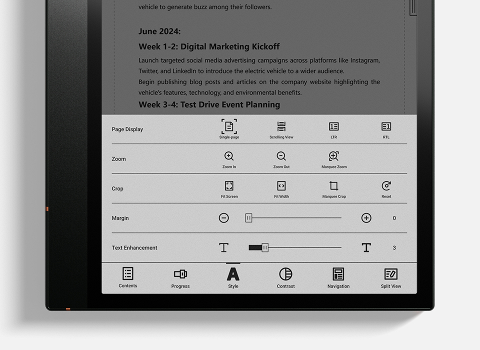 Adjust PDF and Similar – BOOX Help Center