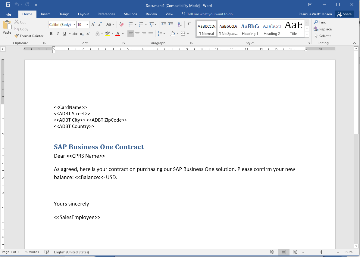 21 Column Word Template – KAESG BLOG