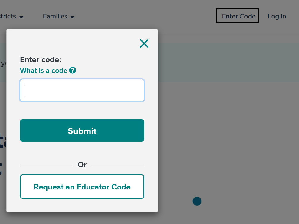 Create Educator Accounts with Educator Codes Help Center