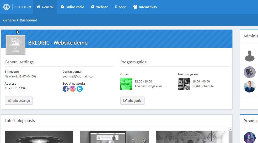 How to use the Playback history of your radio station BRLOGIC Help