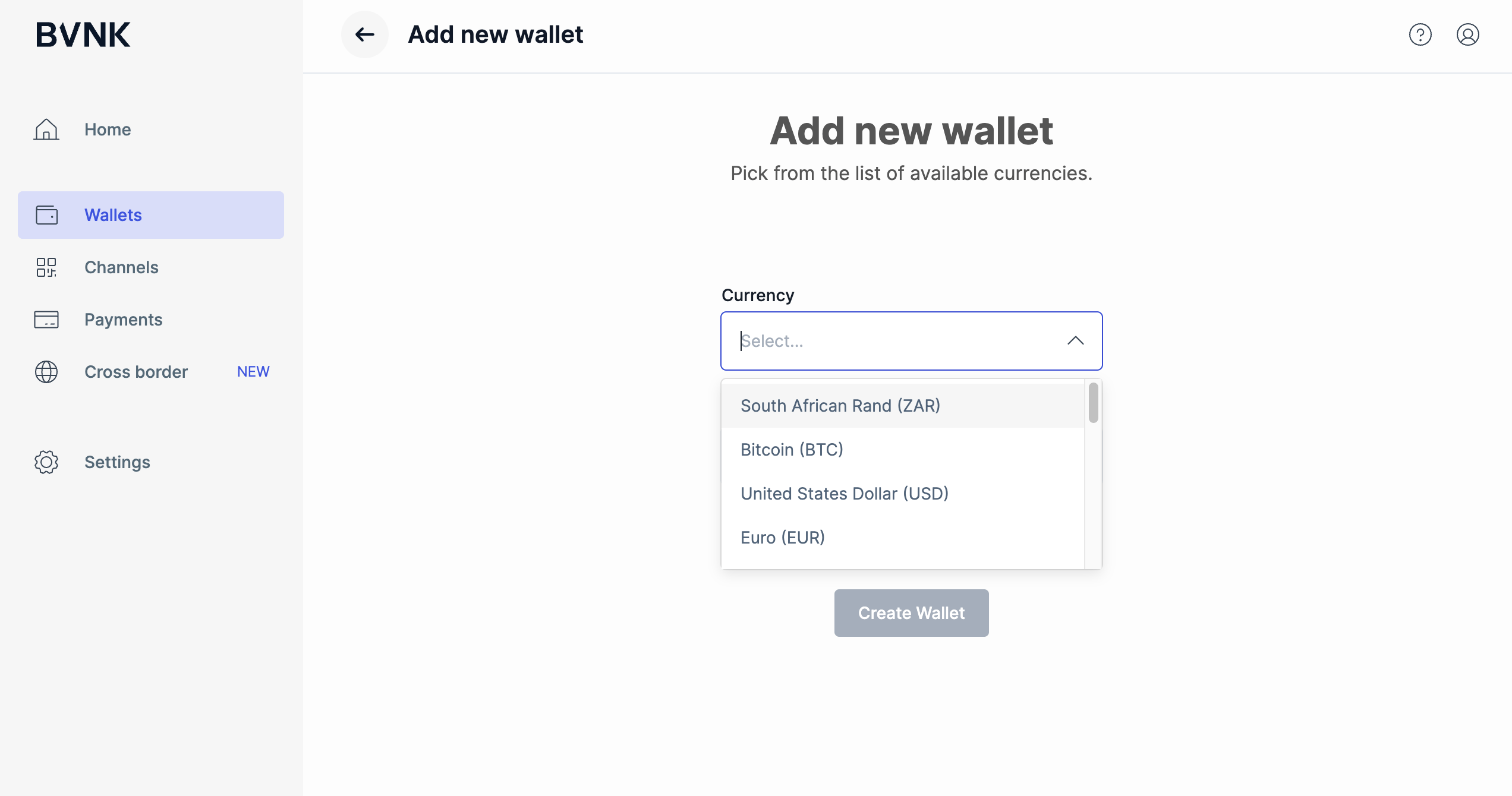 How do currencies work at BVNK? BVNK Help Centre