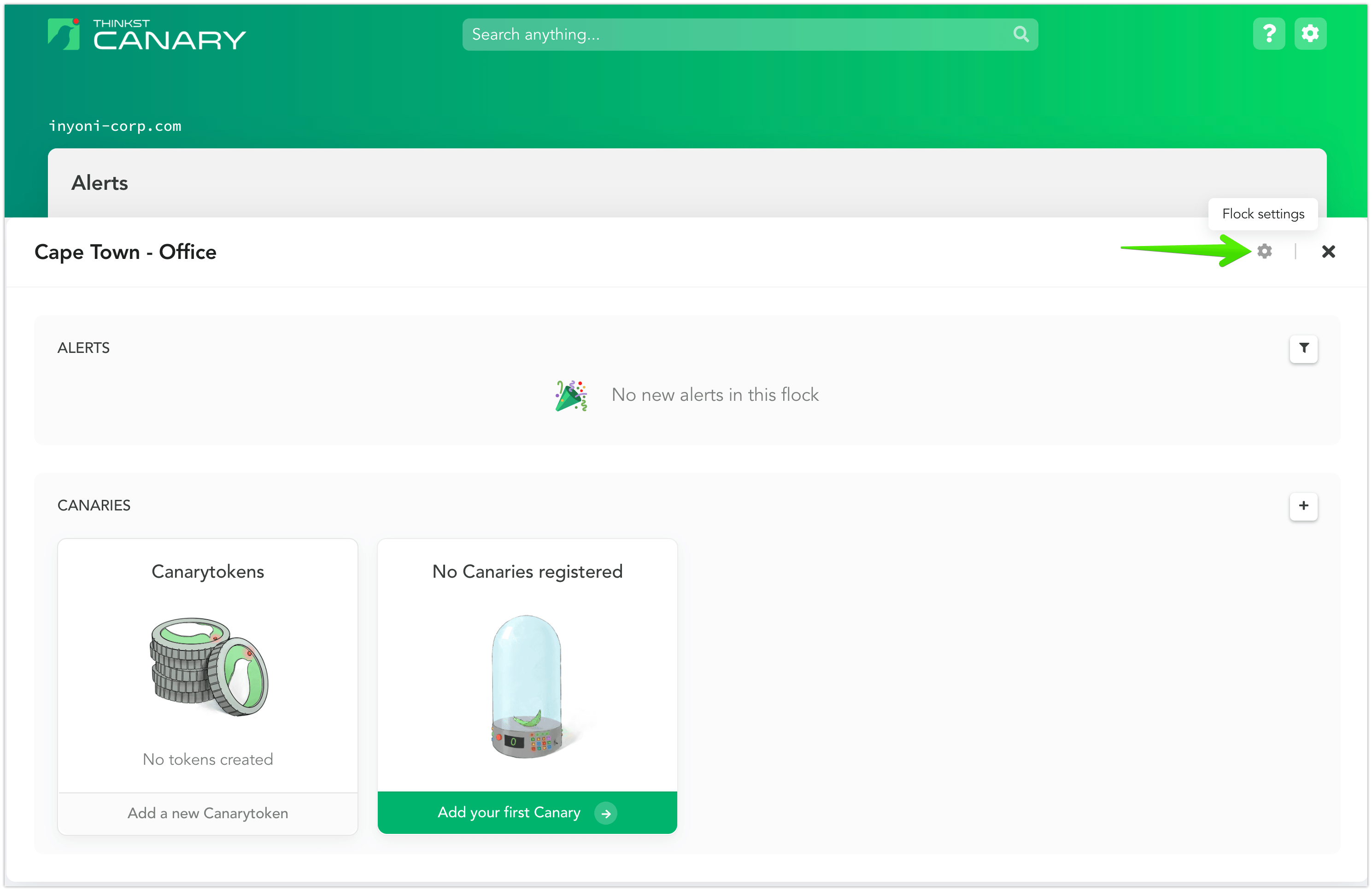 How do I delete a flock? Thinkst Canary