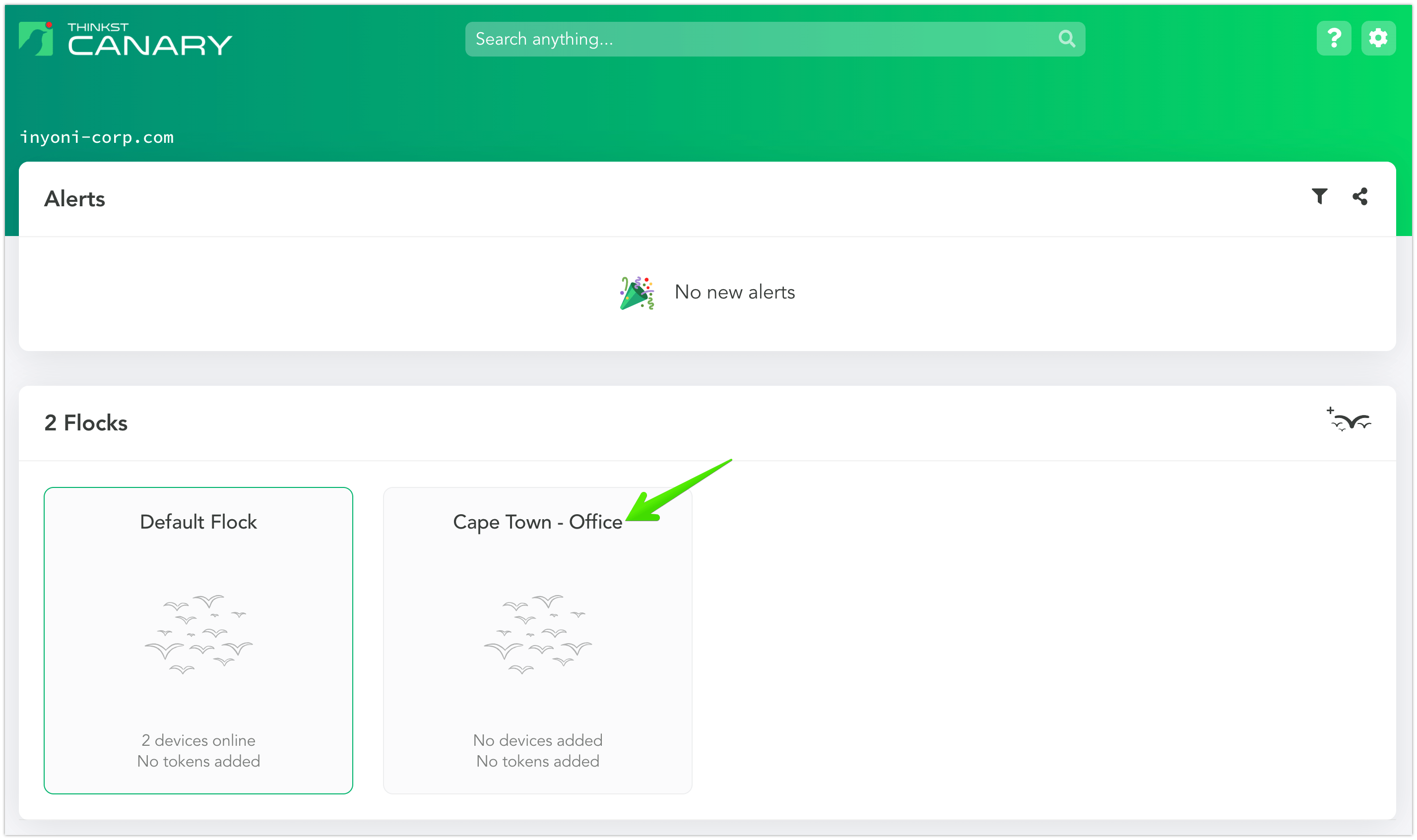 How do I delete a flock? Thinkst Canary