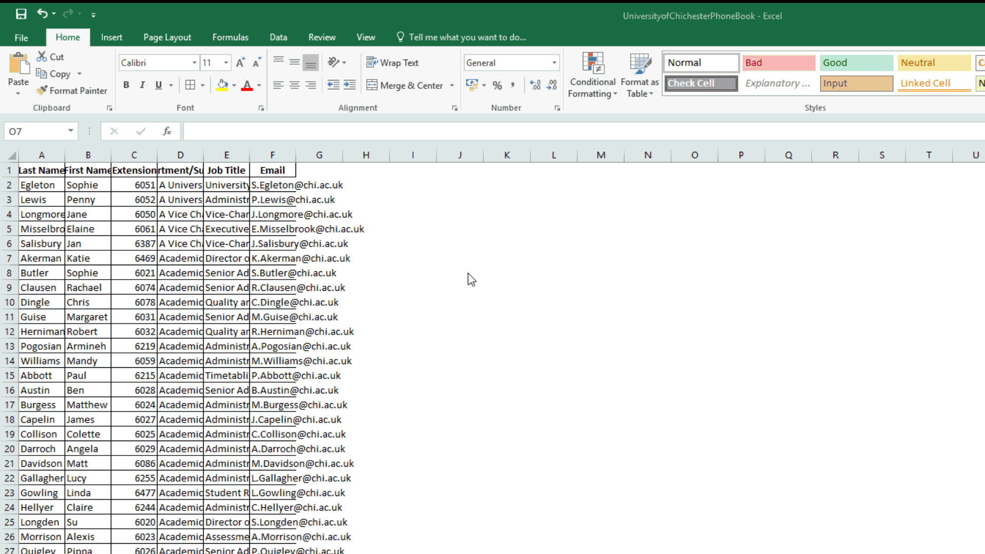 Resizing Columns and Rows Support and Information Zone