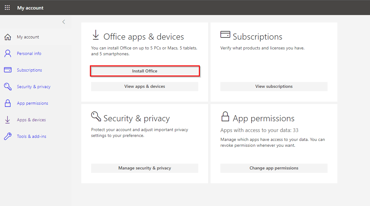 Microsoft Office for students and staff Support and Information Zone