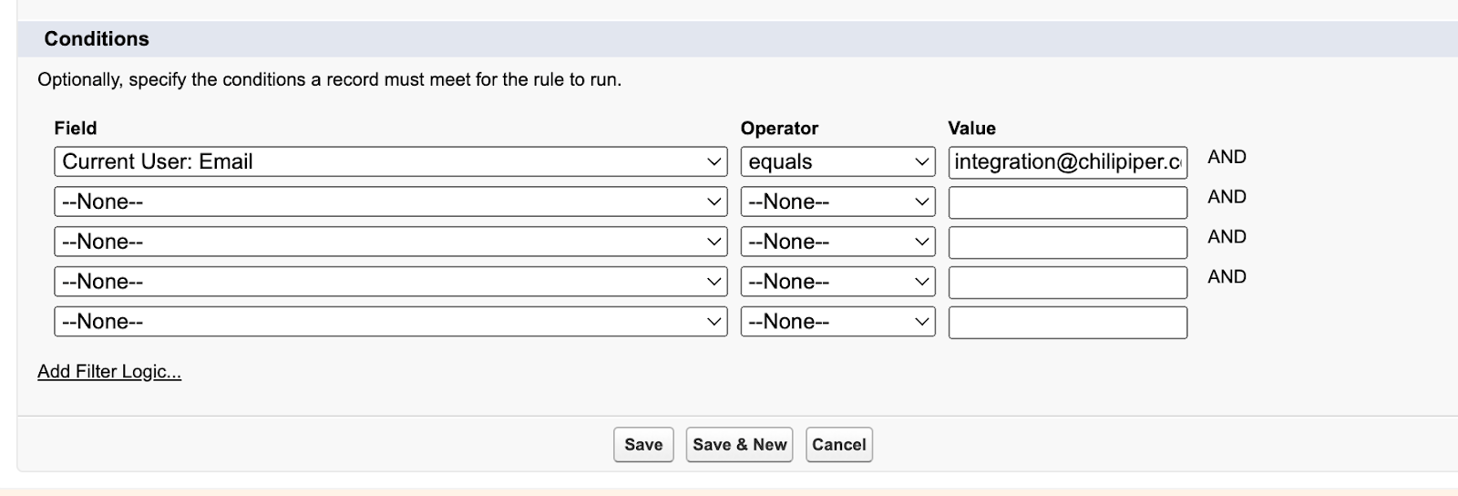 Duplicate Matching in Distro Chili Hub
