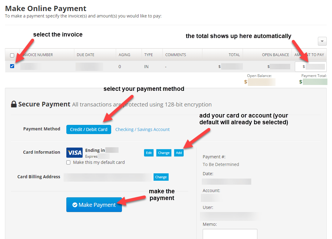 How to Set Up Automatic Payments CIMcloud Help Center