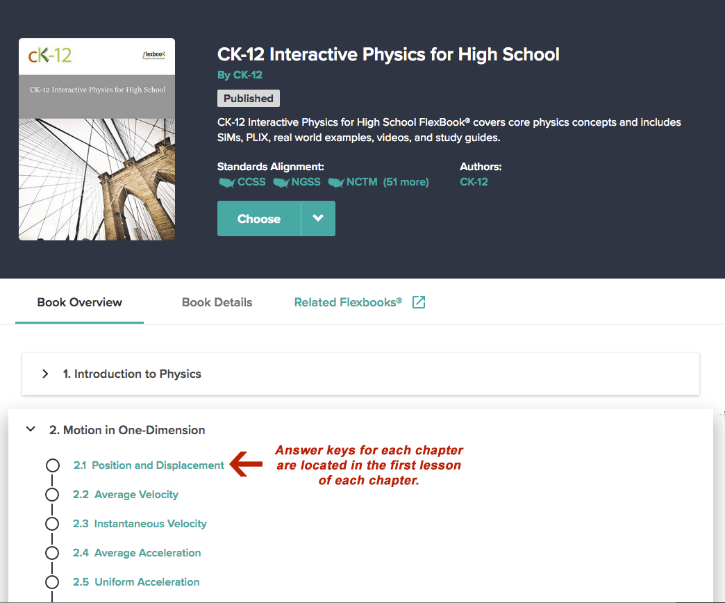 Answer Keys & Teacher's Editions – Help Center