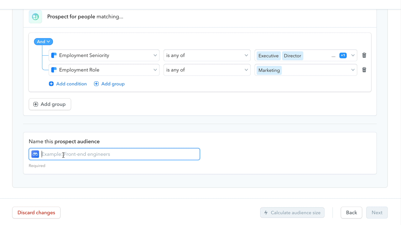 Legacy Set Up a Prospect Audience for Facebook Ads Help Center