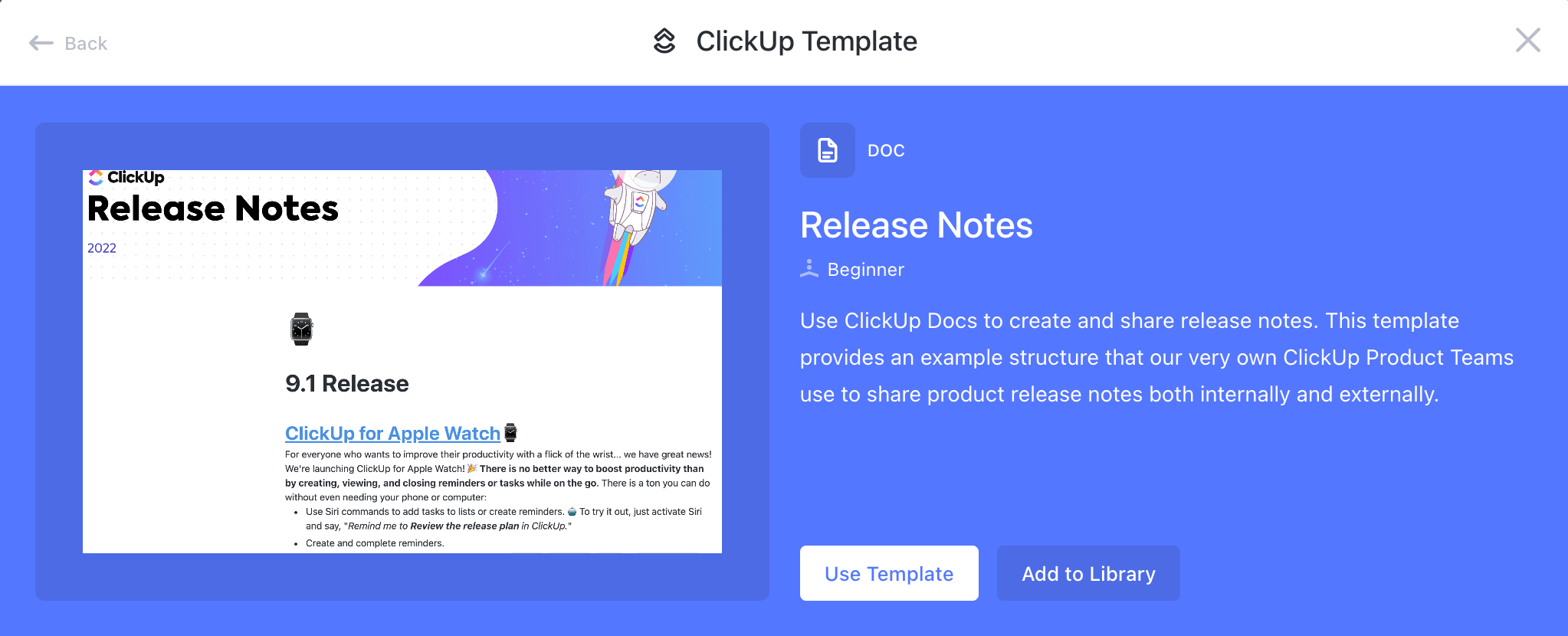 Use templates for software teams ClickUp Help