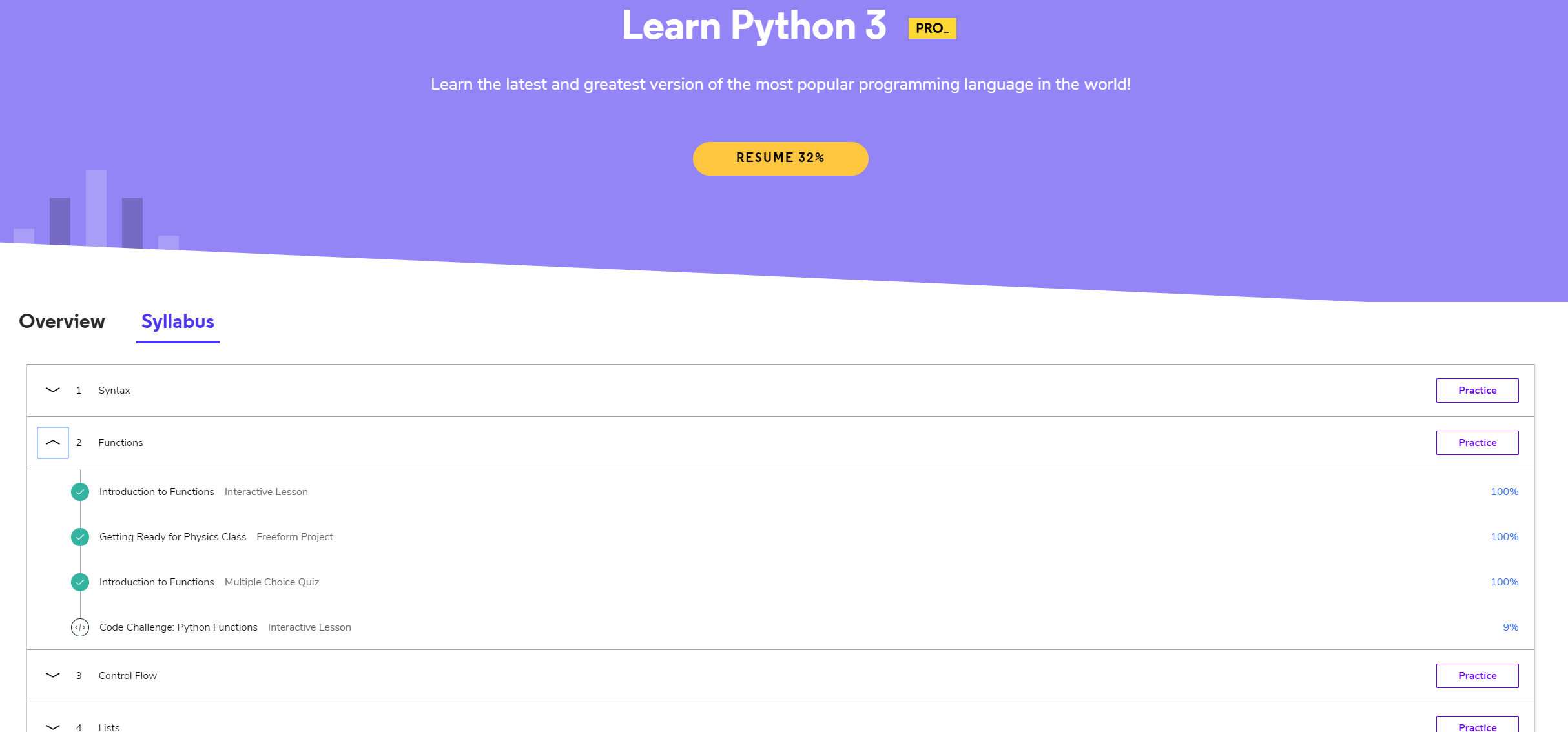 Practice Packs Codecademy Help Center