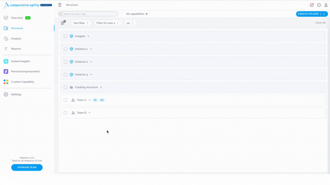 Creating and Managing Action Items Comparative Agility Help Center