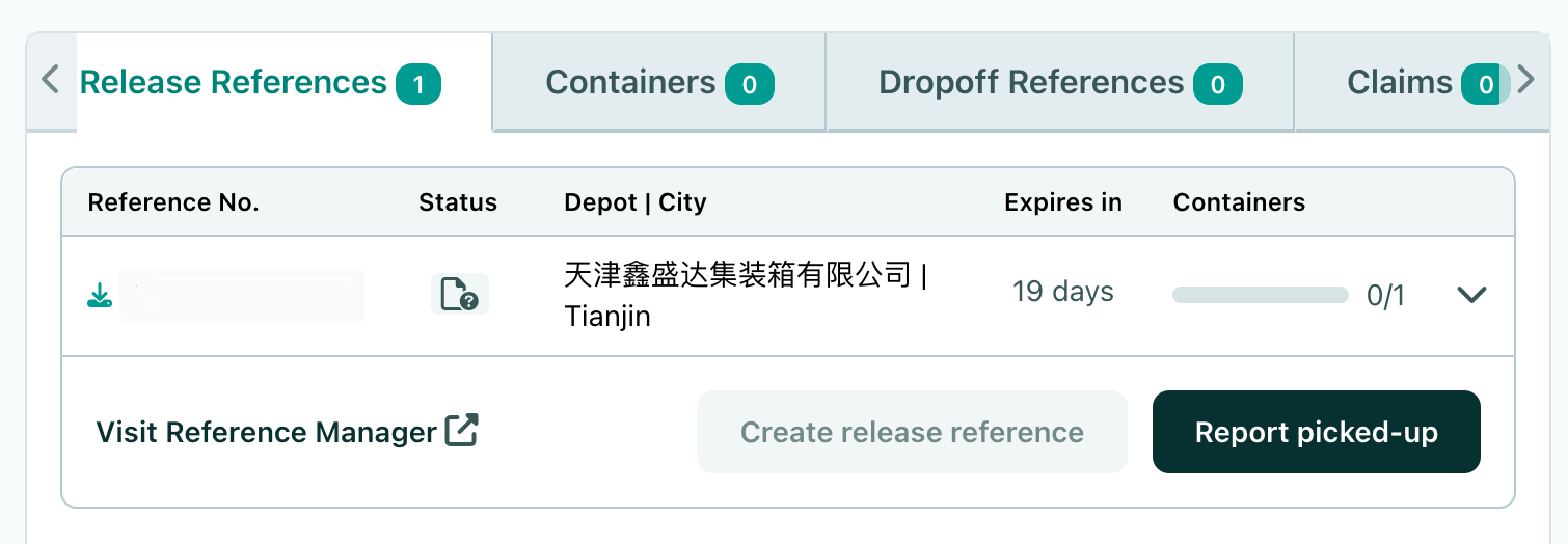 How can I track my container's status? xChange Service