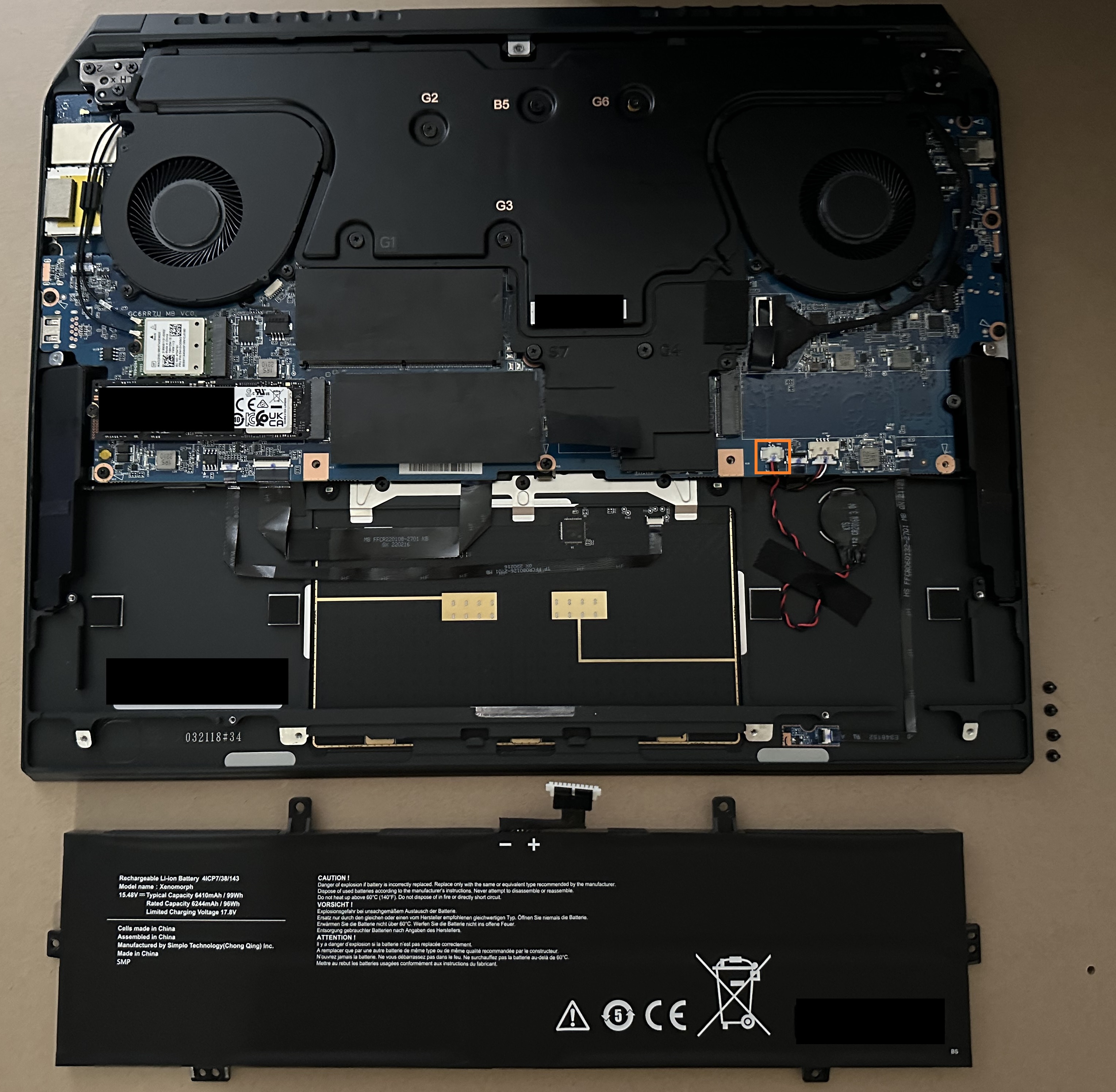 How to: Reset CMOS on your a1600 Corsair Voyager Laptop – Corsair