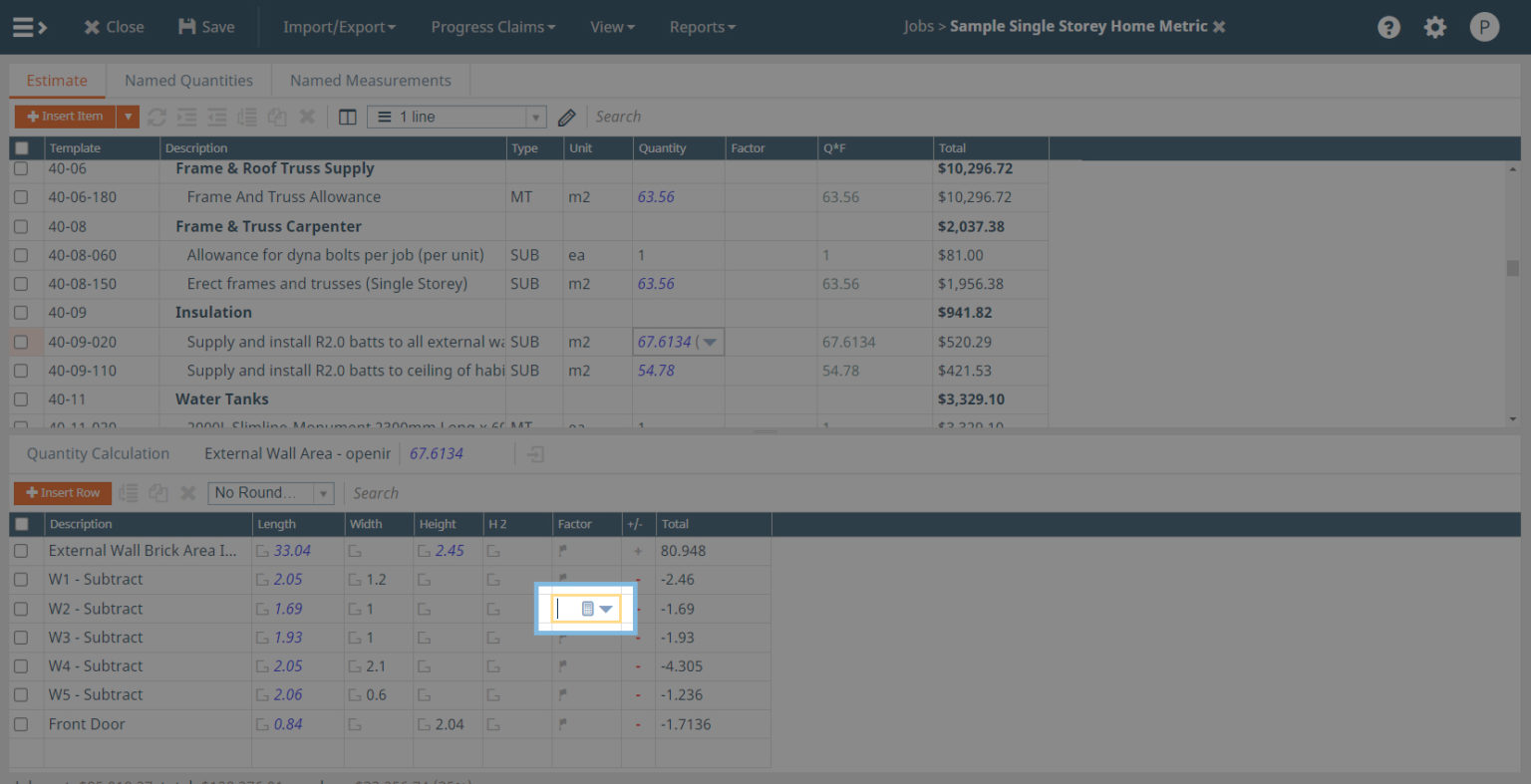 Expression Calculator CostMiner User Guide