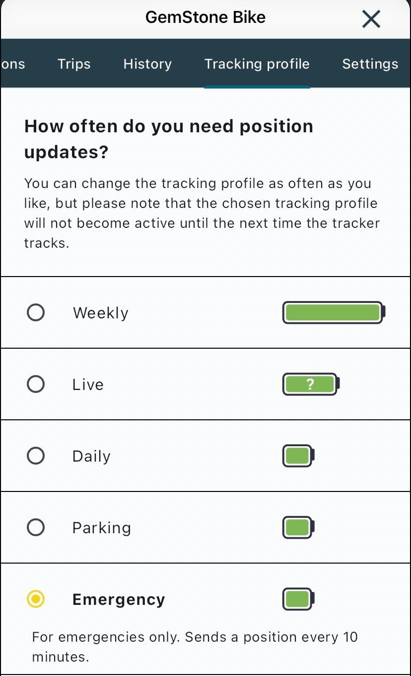 Tracking Profiles Copenhagen Trackers Helpdesk