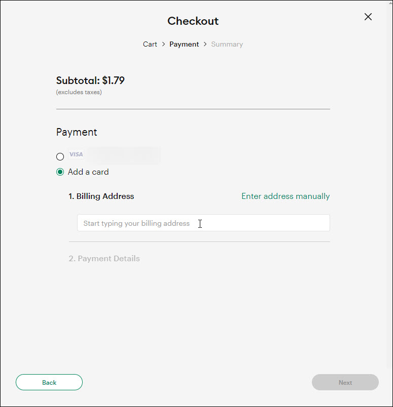 How do I update my credit card information? Help Center