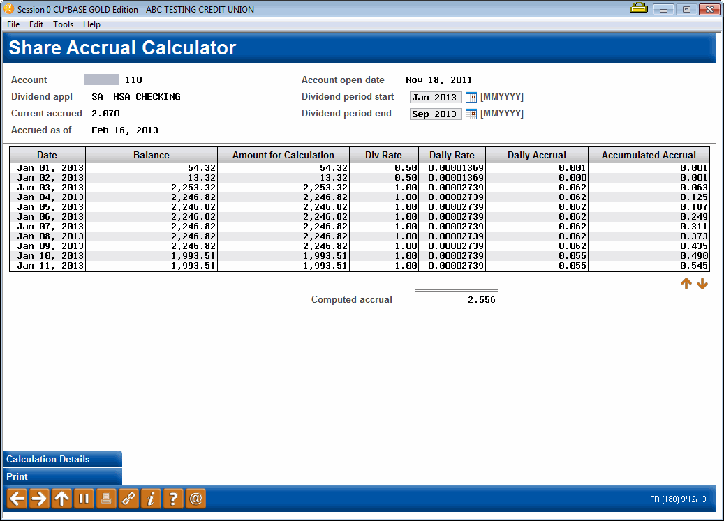Certificate Calculator With Dividend