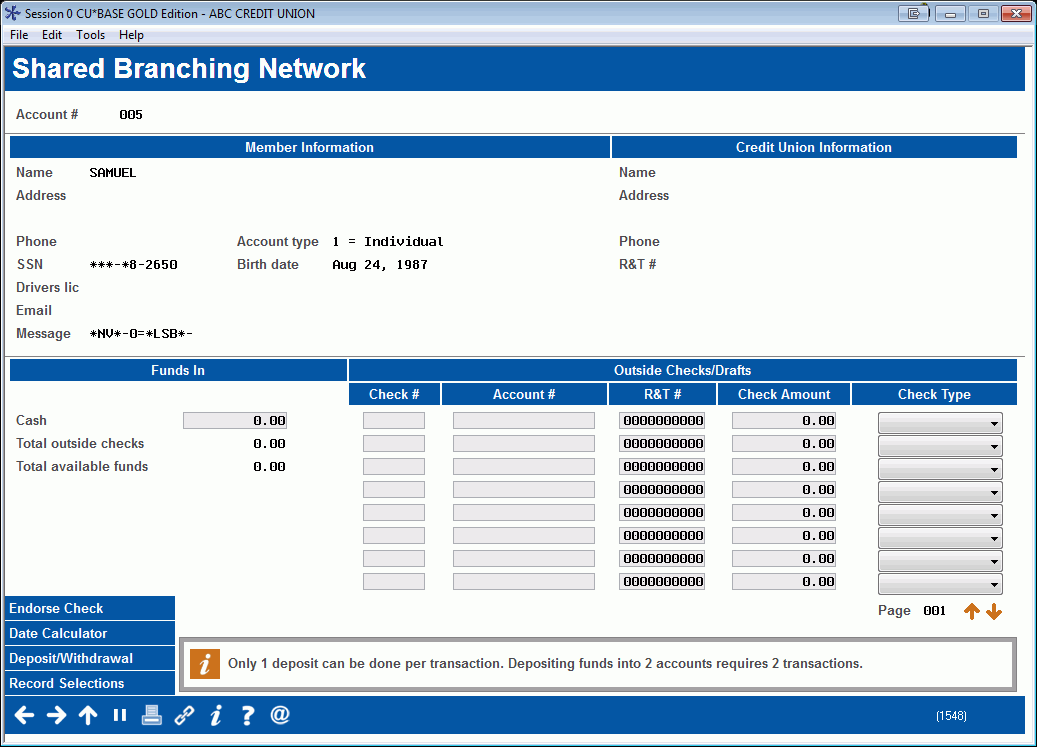 COOP Shared Branching