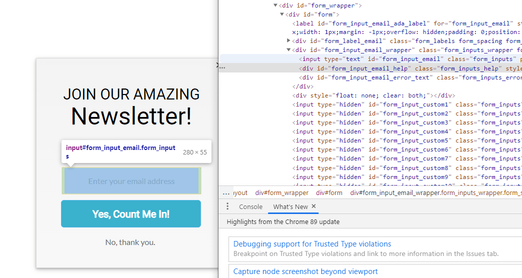 How to Add CSS to Lightboxes, Widgets, and PopUp Forms Digioh Help