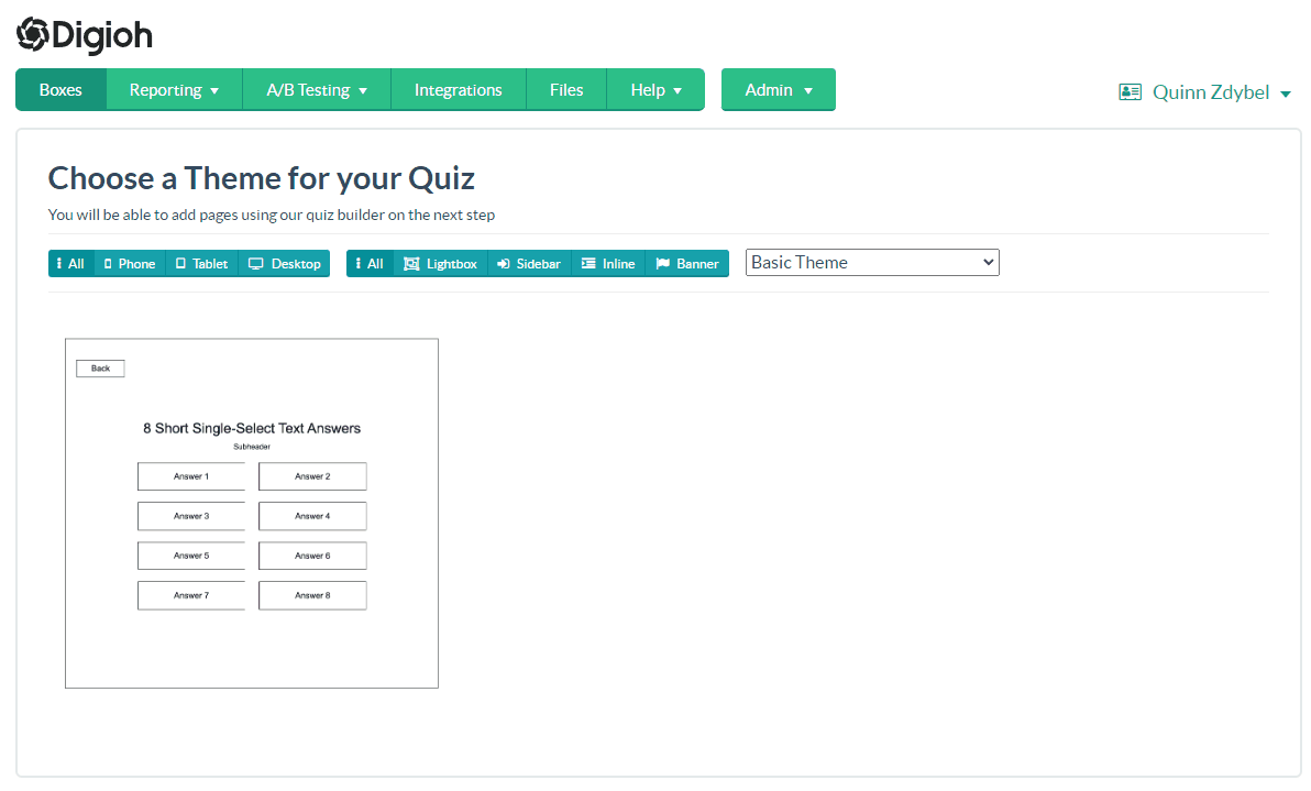 How to Create a Product Quiz Digioh Help Docs