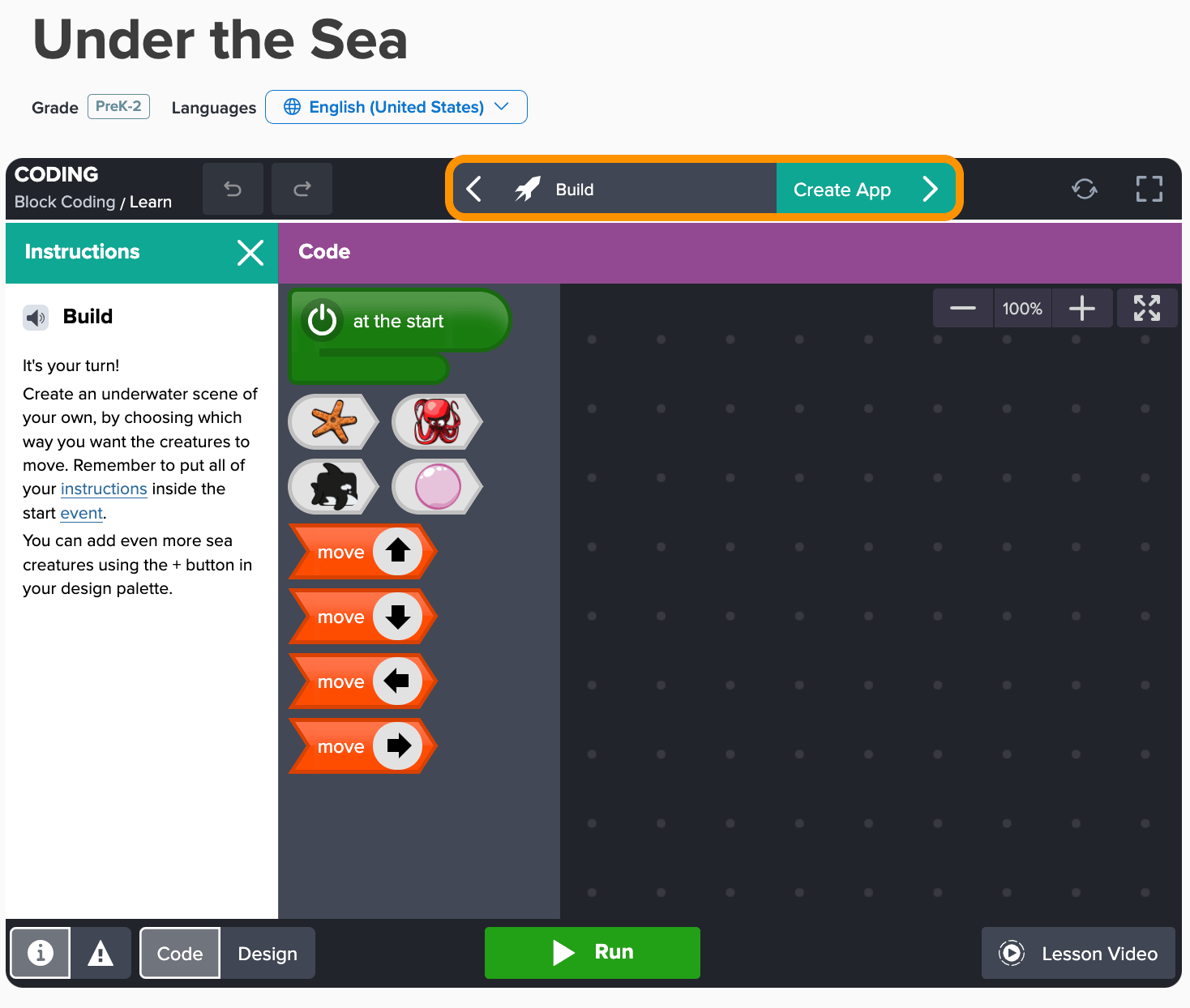Block Coding Discovery Education Help Center
