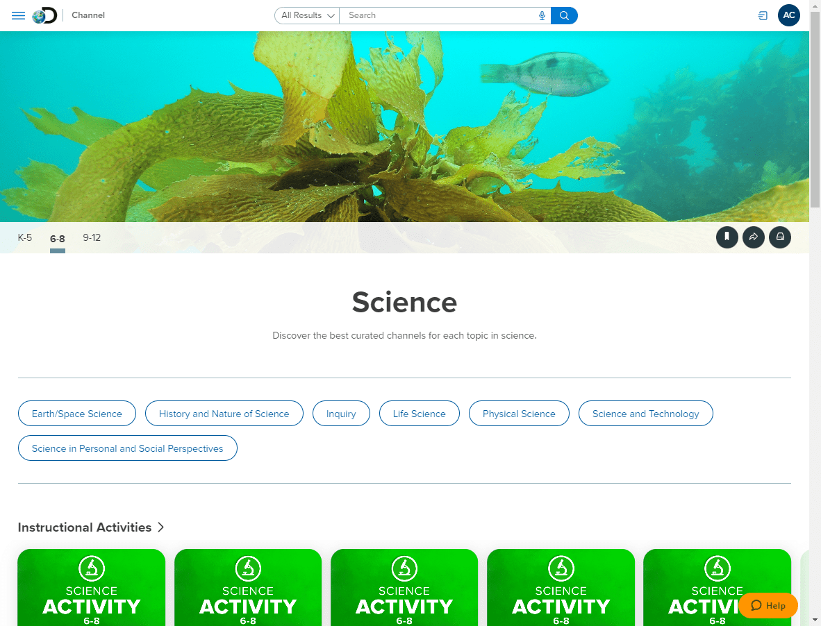 Discovery Education Channels Discovery Education Help Center