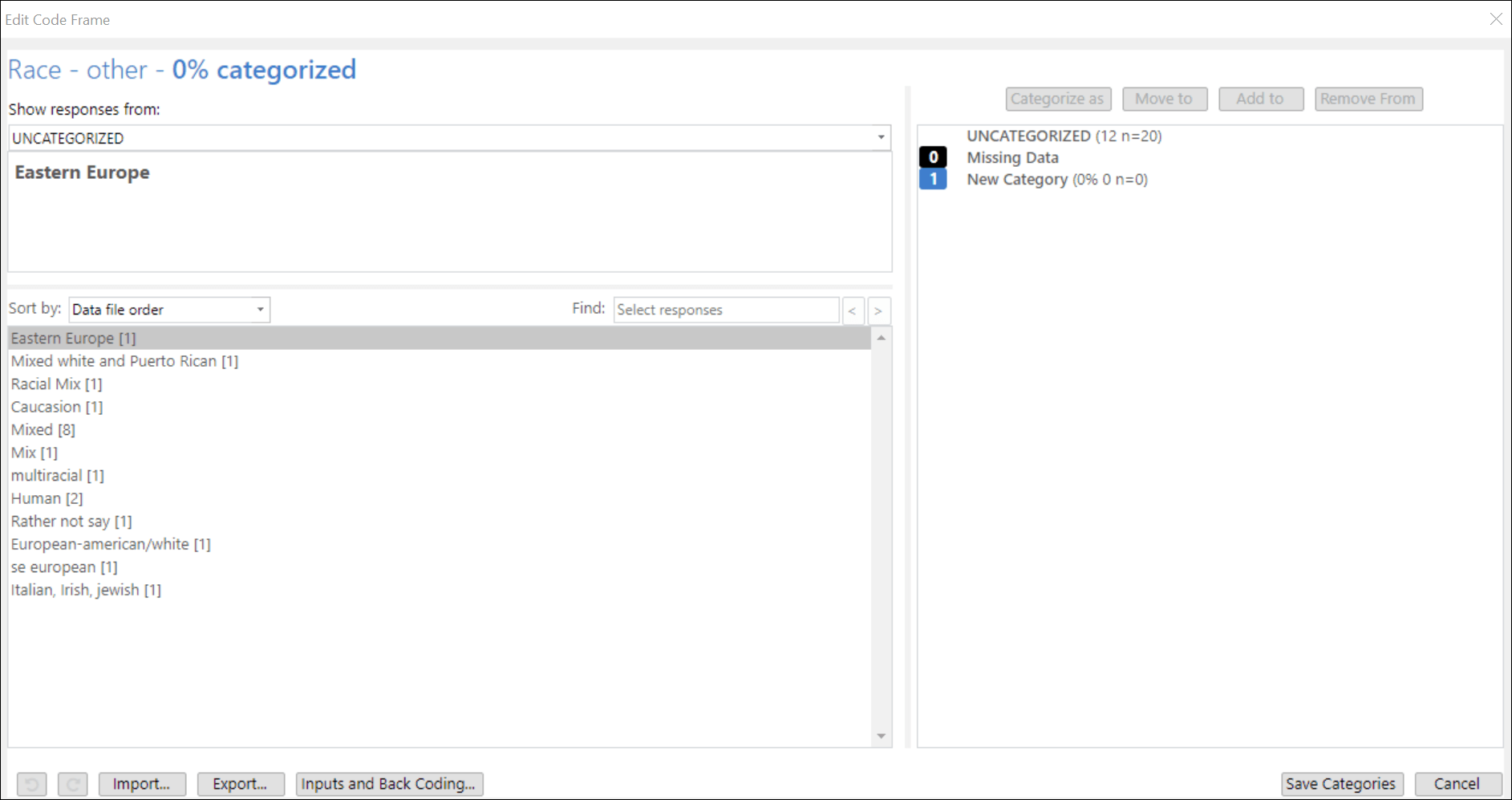 How to Back Code Variables in Displayr Displayr Help