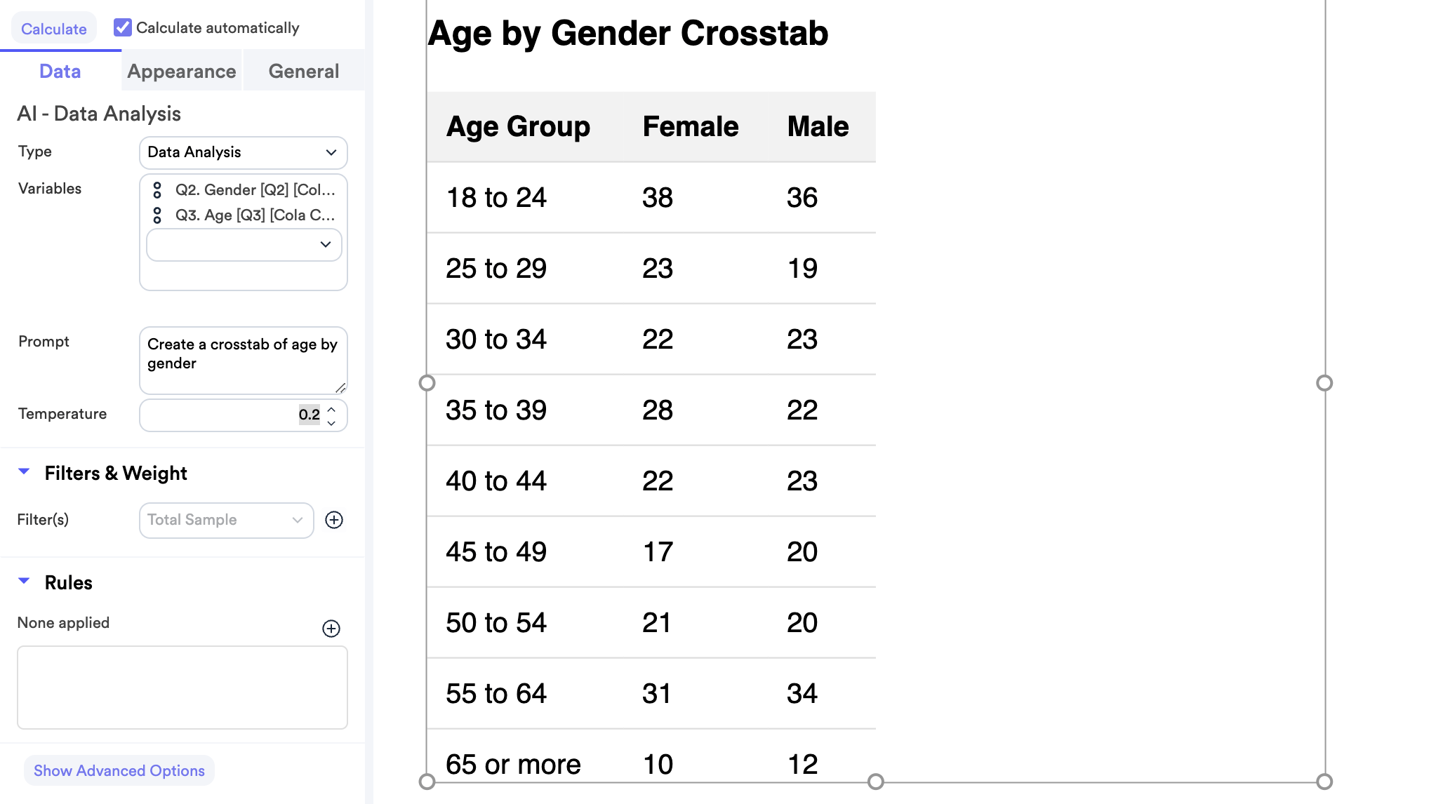 Using OpenAI in Displayr Displayr Help