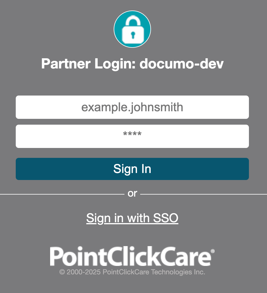 PointClickCare Integration Documo
