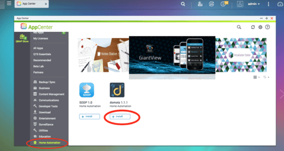 QNAP Install Domotz Network Monitoring System on QNAP