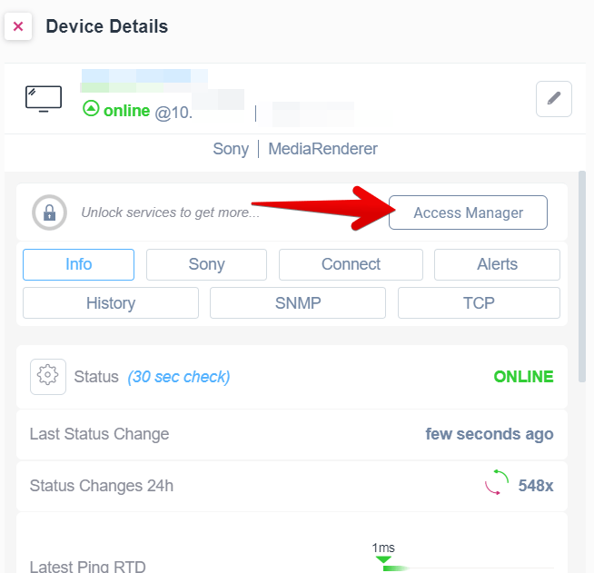 Sony Android/Bravia TV integration Domotz Help Center